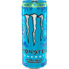 Monster Ultra Blue Hawaiian Zero Sugar Energy Drink - 4pk/12 fl oz Cans