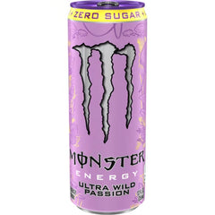 Monster Energy Ultra Wild Passion Zero Sugar Energy Drink - 12 fl oz Can