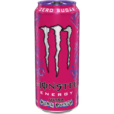 Monster Energy Ultra Punk Punch Energy Drink -16 fl oz Can